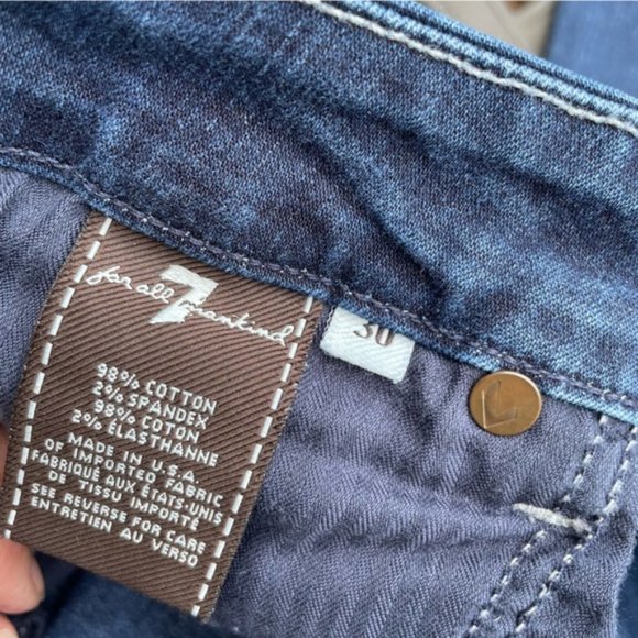 7 For All Mankind A pocket jeans size 30 - Picture 10 of 13